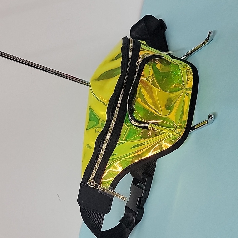 NWOT Lancome Limited Edition Holographic Fanny Pack Waist Bag  ~Waterproof